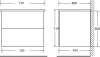 Тумба с раковиной BelBagno Kraft 70 rovere nebrasca nature фото 7