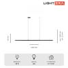 Светильник подвесной Lightera James LE107L-200B WIFI фото 8