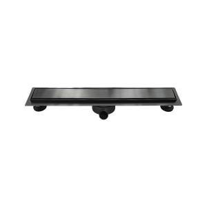 Душевой трап AltroBagno Ливелло (Livello) 071241 GM оружейная сталь, 80 см