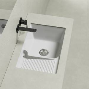 Раковина Abber Rechteck AC2226L 64 см, белая