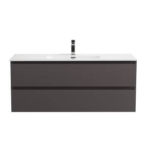 Тумба под раковину BelBagno KRAFT-1200-2C-SO-GSO Темно-серый матовый, 120x45.5x50