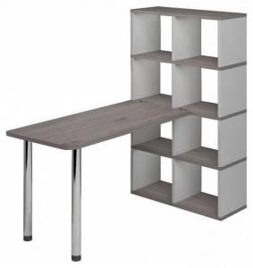 Стол компьютерный Merdes Bartolo СПД 2-4/120 БЕН Белый/Нельсон