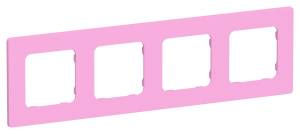 Рамка 4-постовая IEK Flite FI-M42-32-20-K99 пурпурный