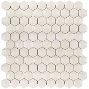 Мозаика Vidrepur Hex Matt Honey № 904D Бежевый (на сетке) 30.7x31.7