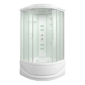 Душевая кабина Mirwell MR3509TPF-C3-RUS профиль белый, стекло матовое, 90x90x215