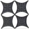 Керамическая плитка Hispania Core Estrella Set Core Negro 6.7x6.7