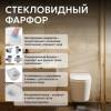 Унитаз подвесной Abber Bequem AC1102TMW безободковый, сиденье микролифт, белый матовый фото 9