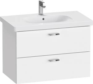 Тумба с раковиной Duravit XBase 80 белая