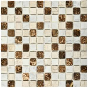 Мозаика Bonaparte Мозаика из натурального камня Манама / Manama (2.3x2.3) 30.5x30.5