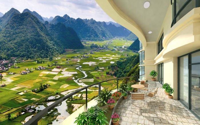 3D Фотообои Artegrafico «Солнечная веранда» T100 акварель