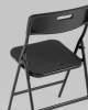 Набор из 4 складных стульев Stool Group Super Lite D15S N black X4 черный, банкетные фото 10