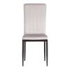 Стул Tetchair Verter (mod. 37-1) 20544 Light grey (светло-серый) HLR14/черный 4шт. фото 4