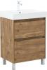 Тумба с раковиной Aquanet Nova Lite 2.0 60 348191 Дуб рустикальный