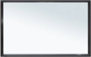 Зеркало Allen Brau Reality 120 1.32021.BB с LED подсветкой, черный брашированный, 750x1200x140
