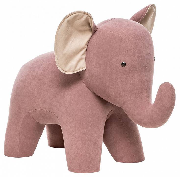 Пуф Leset Elephant 2500000116612 бежевый Omega 02/кофейный Omega 19