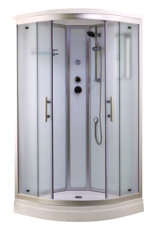 Душевая кабина Timo Standart Т-6609 Silver Fabric 90x90x220