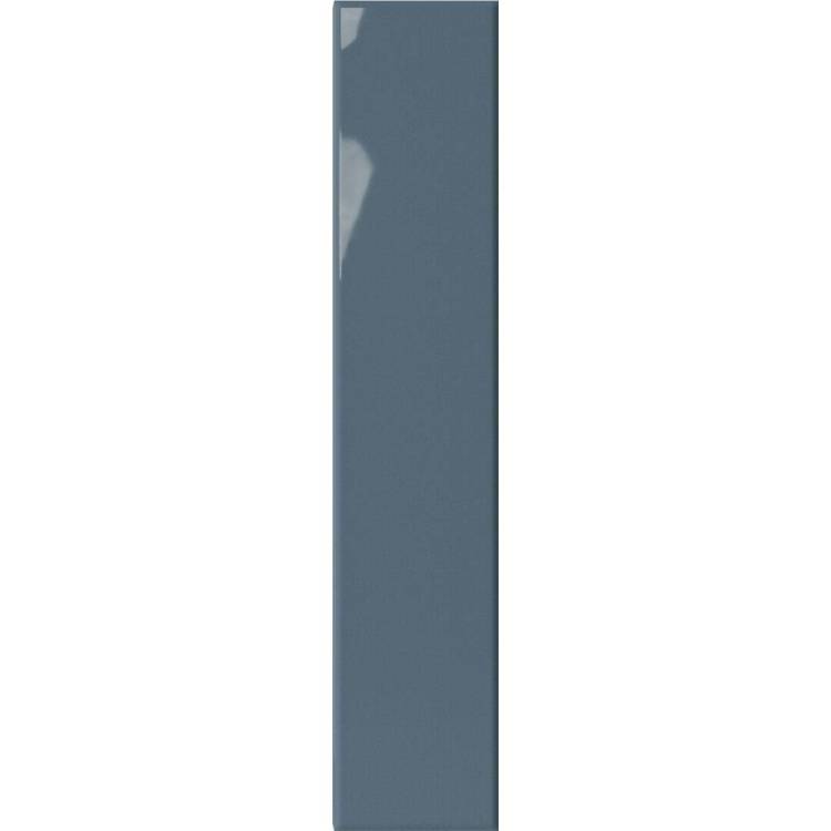 Керамическая плитка Dna Tiles Plinto Blue Gloss 10.7x54.2