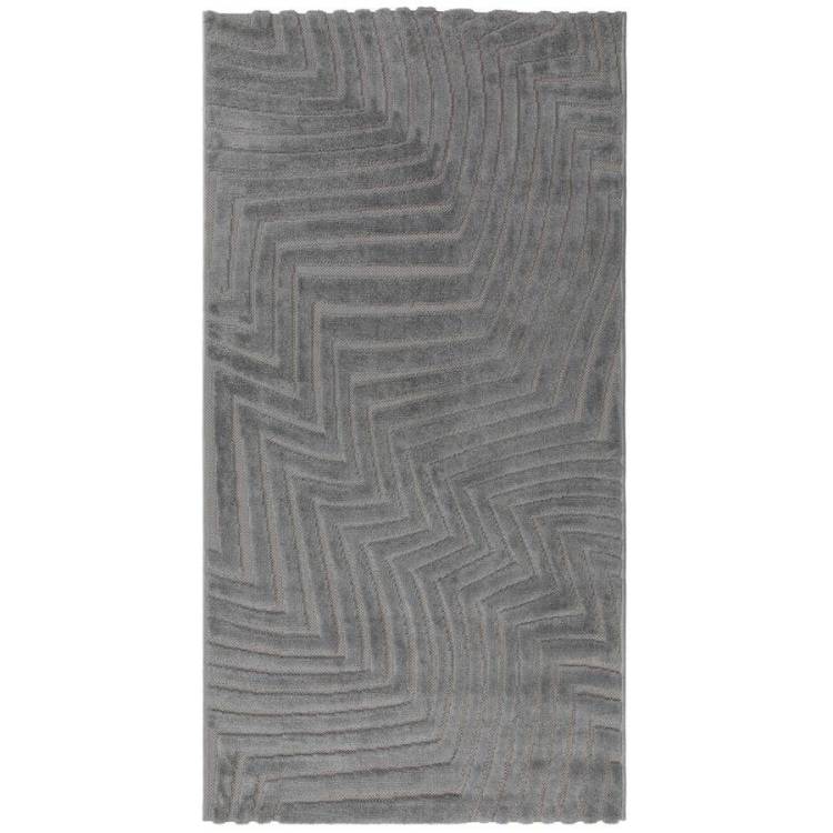 Ковер Soft J951A Grey/Grey 0.8x1.5 м