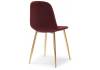 Стул Woodville Dabl 15293 wine red / gold фото 4