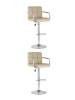 Набор из 2 барных стульев Stool Group Малави New BC-V003-NP beige X2 бежевый NP