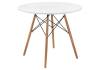 Кухонный стол Woodville Table 15364 90 white / wood фото 2