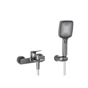 Смеситель для ванны Cezares LINER-VD-GM оружейная сталь