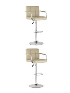 Набор из 2 барных стульев Stool Group Малави New BC-V003-NP beige X2 бежевый NP