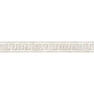 Бордюр Versace Emote G0262560 Fascia Greca Onice Bianco 10x78
