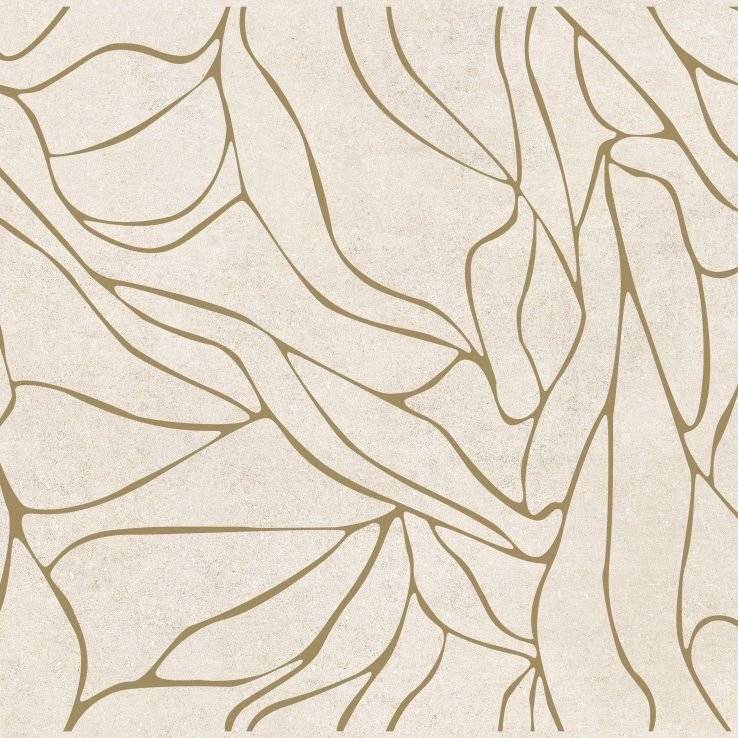 Декор Meissen Organic OR2U012 Нити Бежевый 25x75