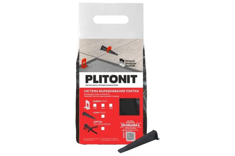 Система выравнивания плитки Plitonit SVP-PROFI 300 шт