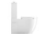 Унитаз-компакт GSI Pura 881711 сиденье микролифт, белый фото 5