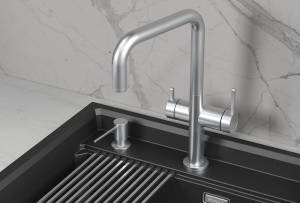 Смеситель для кухни Granula Kitchen Space 8275 нерж