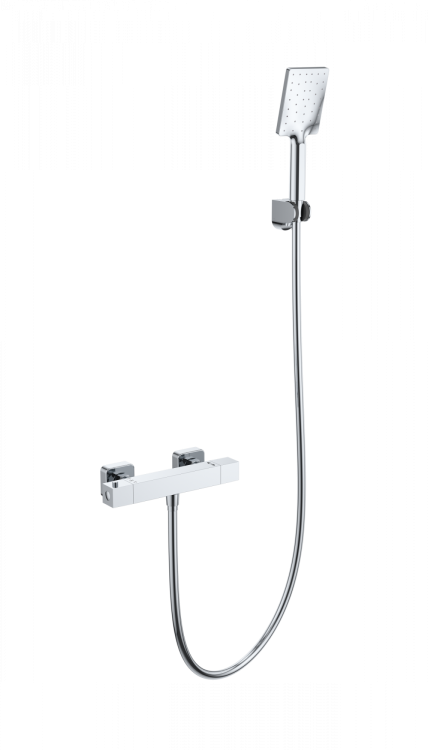 Смеситель для душа Wonzon & Woghand WW-B2062-A-CR с термостатом, хром