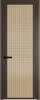Межкомнатная дверь Profil Doors 2 AGP цвет профиля Деорэ, стекло безопасное 6 мм мору золото 700x2000