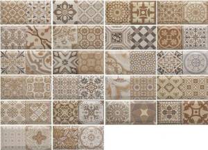 Керамическая плитка Monopole Toscana Mix 20x10