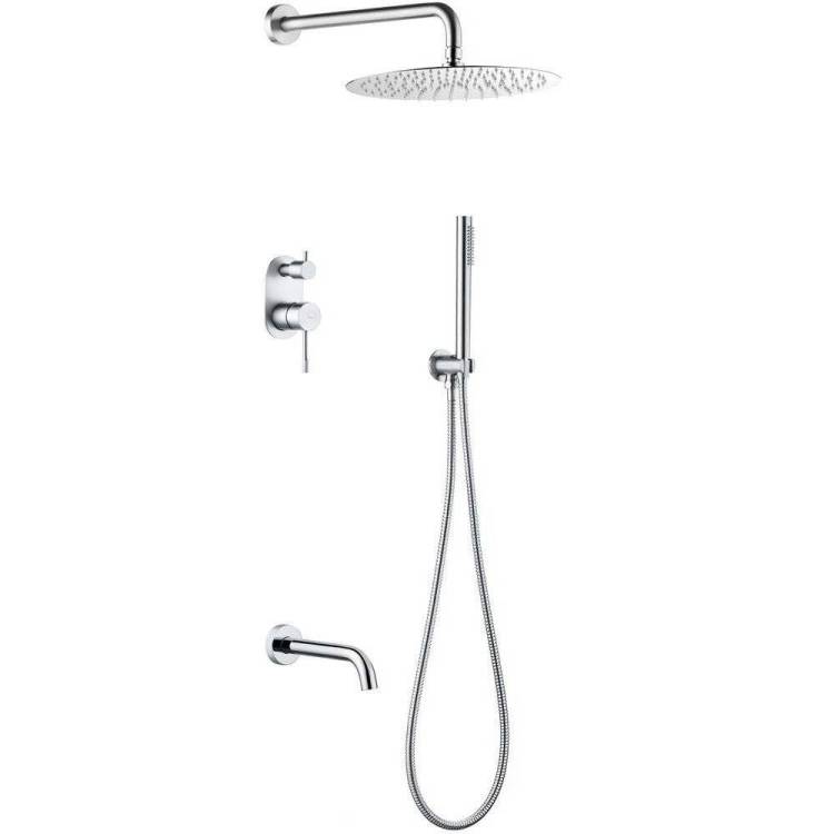 Душевой комплект Boheme Uno 464-2-CR хром