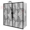Душевой уголок AvaCan FB2-190-SB100 профиль черный, стекло тонированное, 210x100x195 фото 5