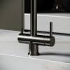 Смеситель для кухни Sancos Foster SC4014GG с возможностью подключения фильтра для воды, вороненая сталь фото 7