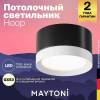 Потолочный светильник Technical Hoop C086CL-GX53-SRD-BW