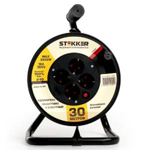 Удлинитель на катушке Feron Standart 49390