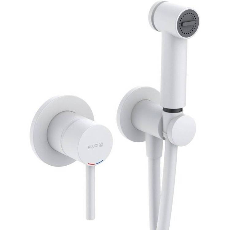 Гигиенический душ Kludi Bozz 389985376 со смесителем, с внутренней частью