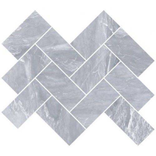 Мозаика Vitra Marmori K9465708LPR1VTE0 Шеврон Дымчатый Серый (5x10) 31.5x28