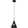Подвесная люстра Reluce 03250-3.9-01 BK+WOOD