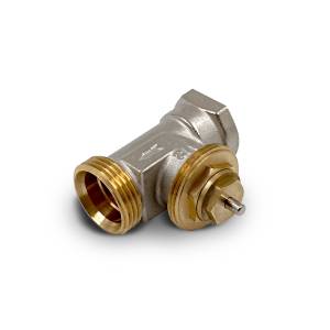 Вентиль прямой Primoclima Armature PC3412TSNN термостатический, ВР-НР 1/2"х3/4", без хвостовика, никель