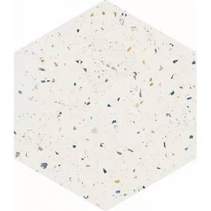 Керамогранит Dna Tiles Terrazzo 123385 White Colours 32x36.8