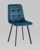 Набор из 4 стульев Stool Group Chilly OS-2011-V seat HLR-63 DUAL X4 сине-зеленый, велюр фото 2