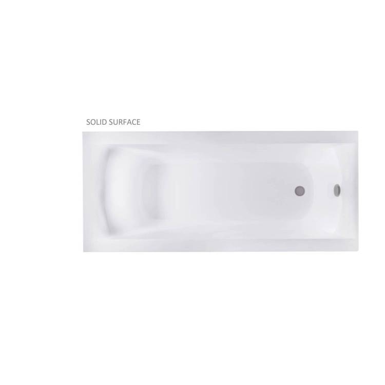 Ванна из искусственного камня Астра-Форм Нью-Форм Solid Surface 01010058 160x70 белая матовая