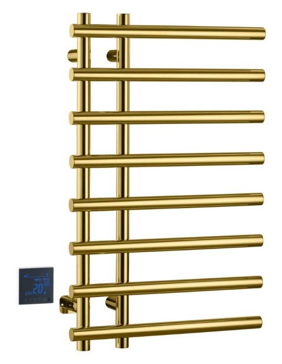 Полотенцесушитель Boheme Uno 722-G электрический круглый сухой Gold