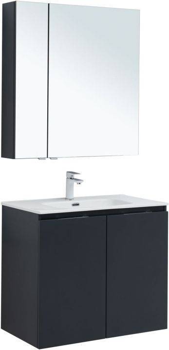 Мебель для ванной Aquanet Алвита New 80 274212 антрацит