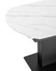 Стол обеденный Stool Group Хлоя DF120T 120 white DUAL керамика светлая 120(180)x90x75 фото 5